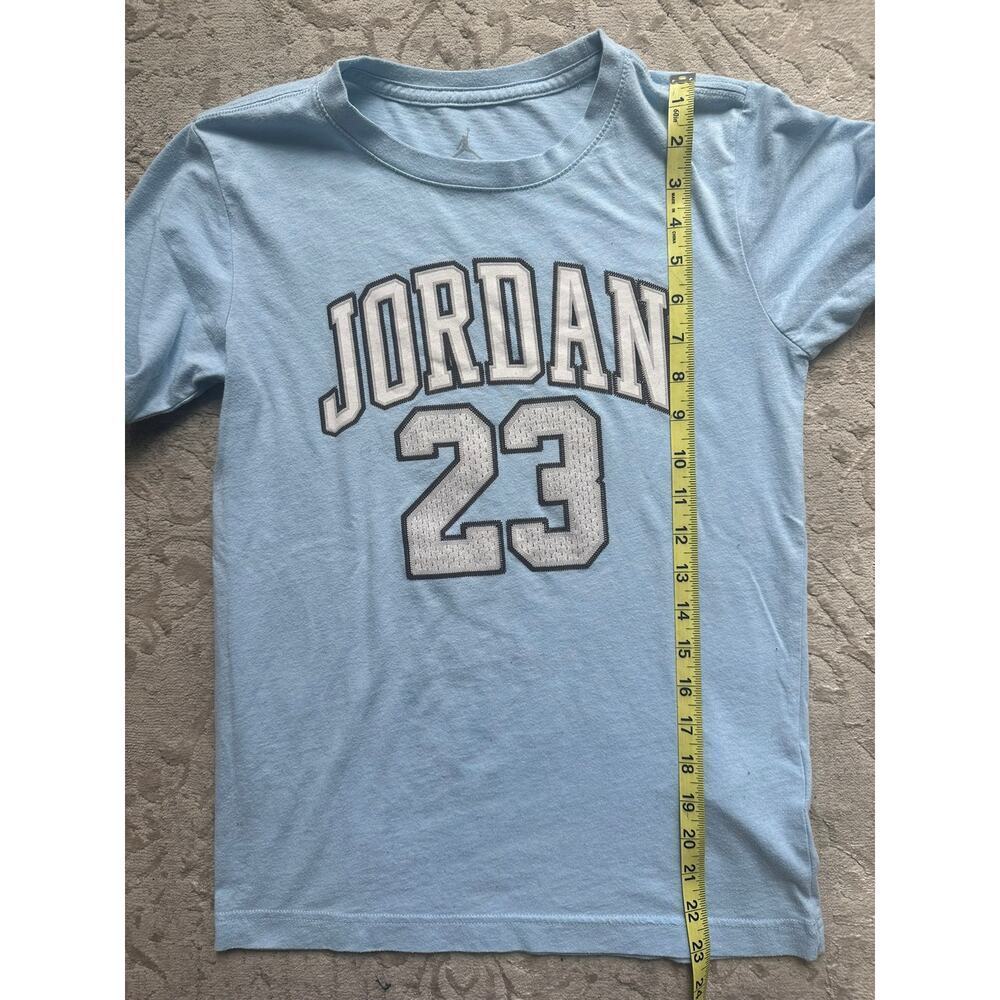 Michael Jordan #23 UNC Blue Tee Kids L / Adult XS - Picture 3 of 7